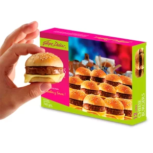 Mini Cheese Burger 12 un